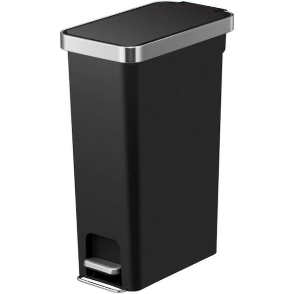 ハナ ステップビン　40L ペダル式　ダストボックス　ごみ箱 ステップピンゴミ箱 EKO JAPAN　正規販売店 EK6268-40L-BL　 ブラック色