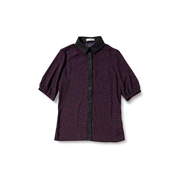 ナラ カミーチェ] ハートプリントクレリック半袖シャツ 10-91-04-026