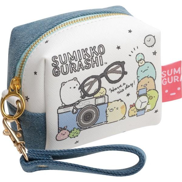 すみっコぐらし ミニポーチ デニムファクトリー すみっコーデ Cu ジョイン文房具店 通販 Yahoo ショッピング