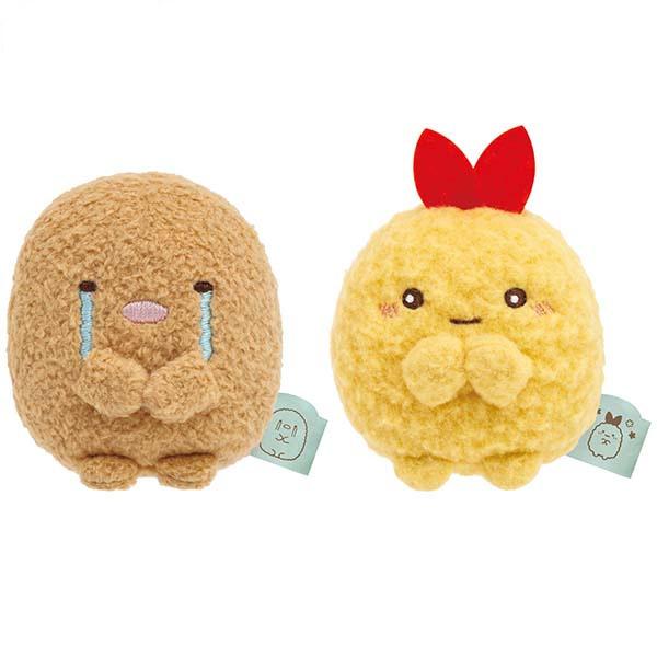 すみっコぐらし てのりぬいぐるみセット とんかつ しくしく ＆えびふら