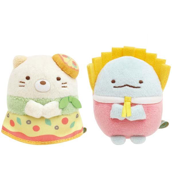 すみっコぐらし てのりぬいぐるみセット ピザポテトセット ようこそ