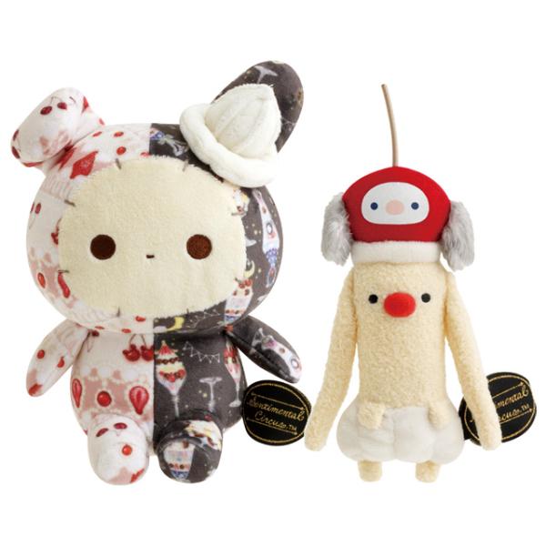 センチメンタルサーカス 夜更かしパフェぬいぐるみセット シャッポ＆トト 夜更かしパフェと星屑涙のドレンチェリー