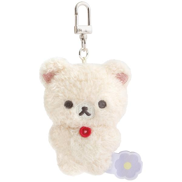リラックマ　ぶらさげぬいぐるみ【BASIC RILAKKUMA Flower】 San-X リラックマ BASIC RILAKKUMA Flower ぶらさげぬいぐるみ 4