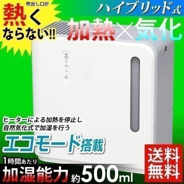 IRIS OHYAMA（アイリスオーヤマ） 加湿器 気化ハイブリッド式 EHH-500
