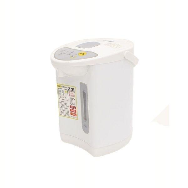 新品　電気給湯ポット3.2L 3.2L電動給湯ポット 電動ポット GD-UP320K ベジタブル