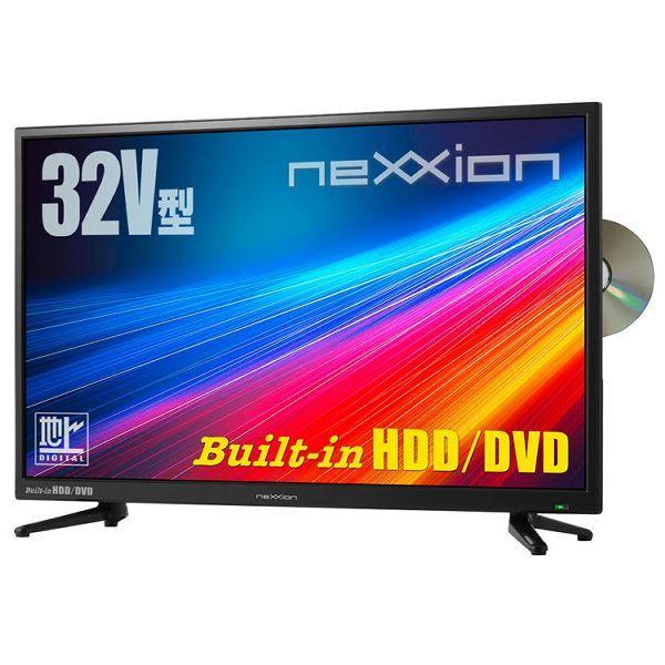 TB. nexxion DVDプレイヤー内蔵 HDD搭載 32型液晶テレビ（FT‐A3228DHB / 2023年製） DVDプレーヤー内蔵 HDD搭載 32V型地上波デジタルハイビジョン液晶