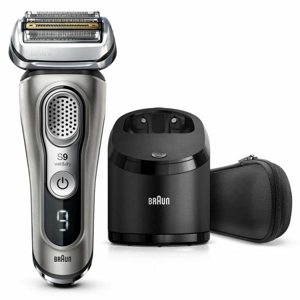メンズシェーバー BRAUN - BRAUN 9365CC BRAUN ブラウン シリーズ9 メンズシェーバー洗浄機付 グレー