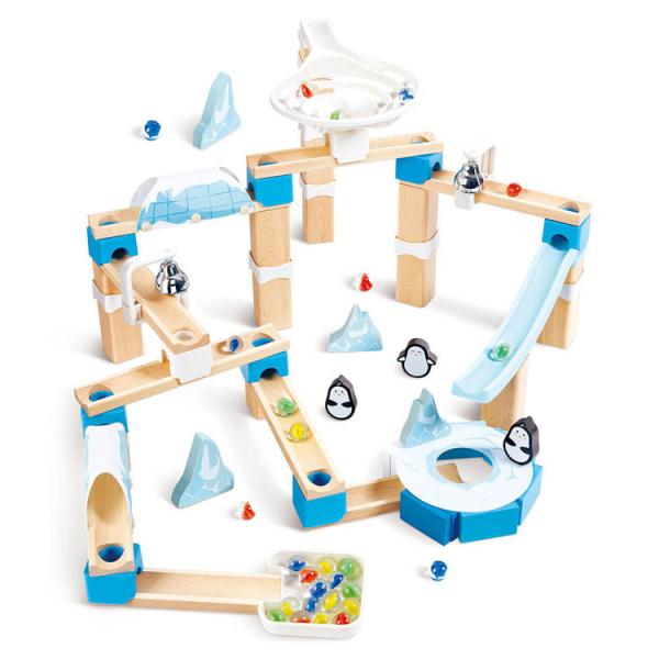 ハペ Hape 木製玩具 ころころくみかえ スライダー くみかえスライダー ペンギン 木のおもちゃ 知育玩具 E1113 ころころくみかえスライダー ペンギン ハペ