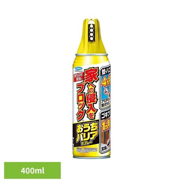 おうちバリア 玄関 サッシ スプレー おうちバリアスプレー 400mL フマキラー (B)
