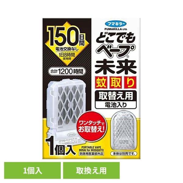 どこでもベープ ベープ 不快害虫 害虫 どこでもベープ未来蚊取り150日取替え用 どこでもベープ