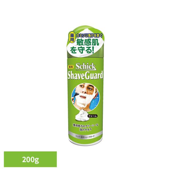 シック カミソリ ケア シェービング フォーム シック 薬用シェーブガード シェービングフォーム 200g シック