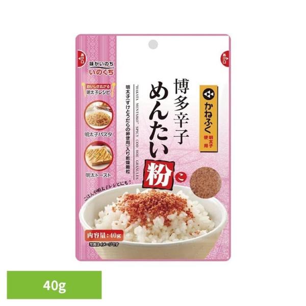 明太子 めんたいこ ふりかけ トッピング かねふく 乾燥 ドライ 明太粉 明太マヨ 井口食品 博多辛子めんたい粉40g いのくち (メール便)