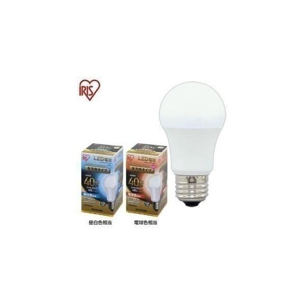電球 LED 種類 E26 全方向タイプ 40形相当 LDA4D-G/W-4T5・LDA4N-G/W-4Ｔ5・LDA5L-G/W-4Ｔ5 アイリスオーヤマ