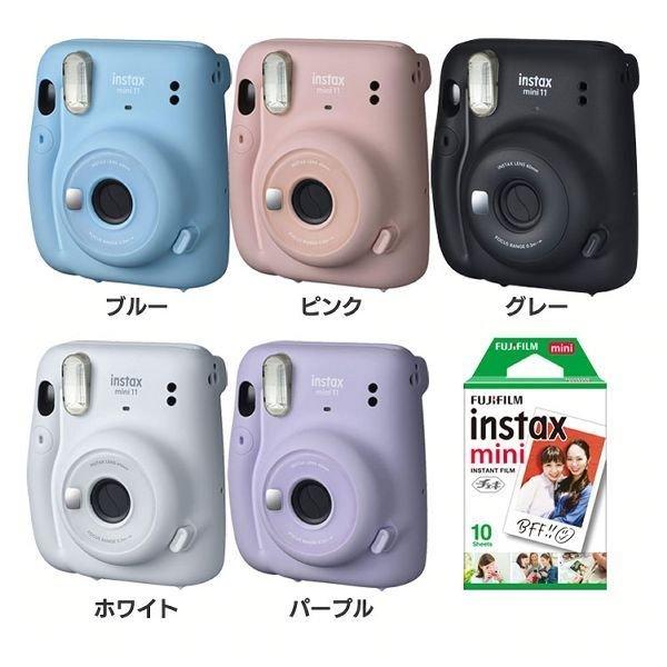 高評価のクリスマスプレゼント Grayフィルム10枚 Mini11 専用 チェキ フィルムカメラ Ucs Gob Ve