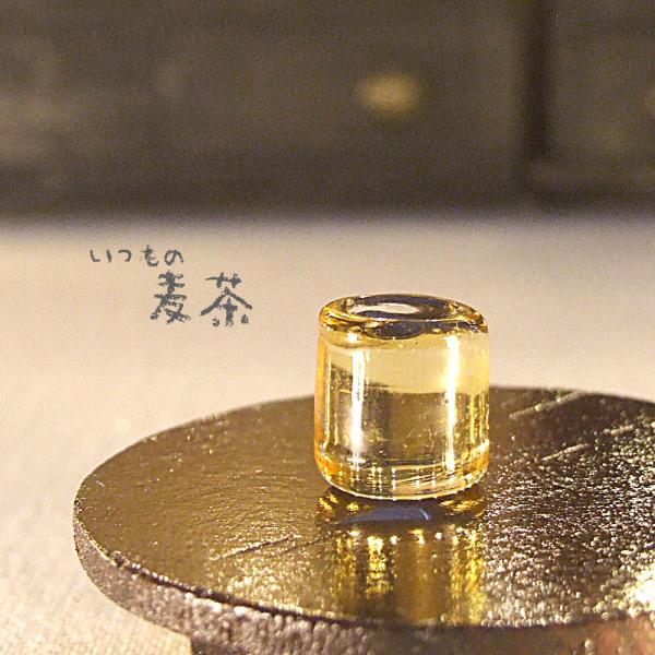 ガラス細工 夏 日常 麦茶 飲み物 ミニチュアドリンク いつもの