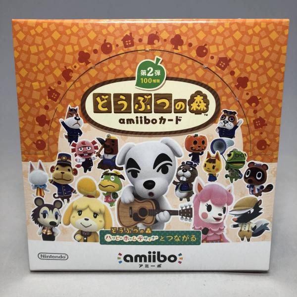 どうぶつの森amiiboカード 第2弾 1BOX 50パック入り : ジョイ