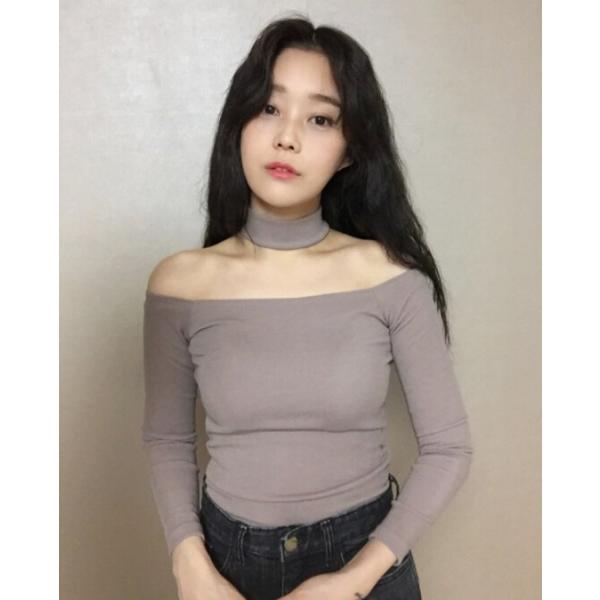 オフショル Tシャツ 長袖 韓国 原宿 ダンス 衣装 Hiphop オルチャン ストリート チョーカー セクシー K Pop 黒 レディース ファッション 2t 161 メール便ok Buyee Buyee Jasa Perwakilan Pembelian Barang Online Di Jepang