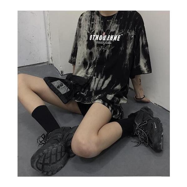 タイダイ Tシャツ 韓国 ストリート オルチャン K Pop Hiphop 原宿系 V系 個性 派手 ダンス 衣装 アメカジ 半袖 トップス 3t 440 メール便ok Buyee Buyee Japanese Proxy Service Buy From Japan Bot Online