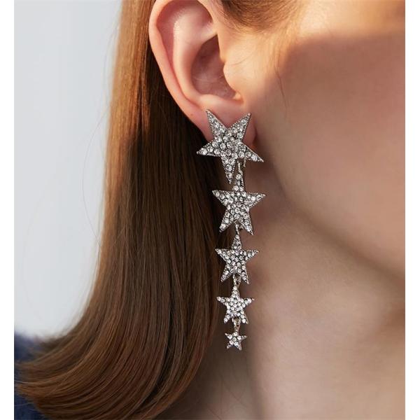 想像を超えての モデル愛用 Soko Kubwa Drop Earrings ゴールドチェーンピアス 初回限定 Www Bmismartparking Com