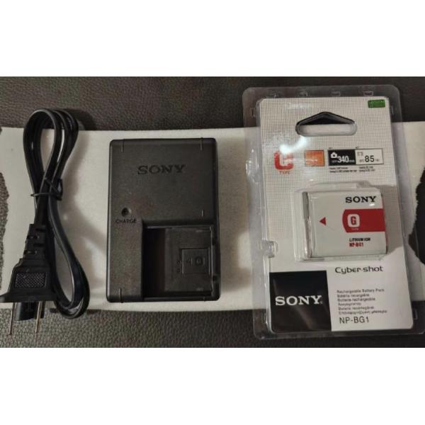 SONY サイバーショッ NP-BG1 バッテリーと充電器も 新品 純正 SONY NP-BG1 バッテリー 充電器セット : JOYSTYLE