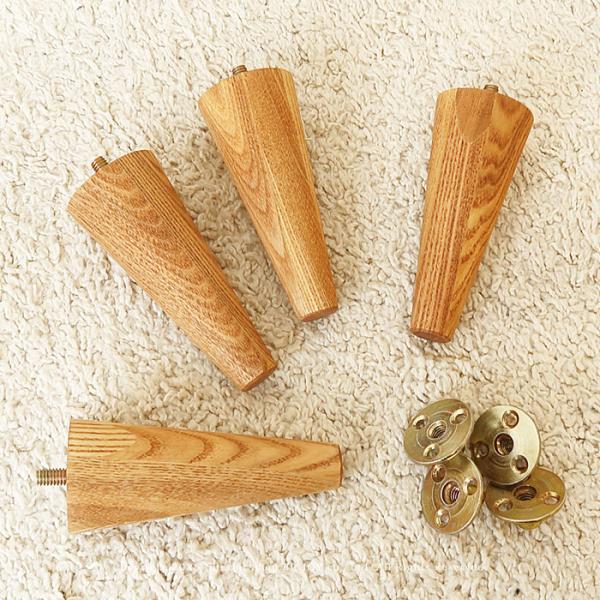 DIY用の脚パーツ テレビボード用の脚パーツ サイドボード用 キャビネット用 タモ材