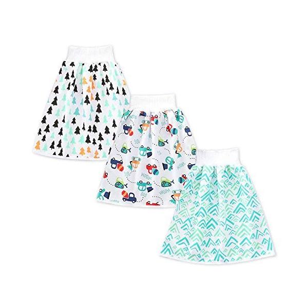 腹巻付 おねしょの対策ケットおねしょケット 3枚入 赤ちゃん スカートタイプ 綿 おむつ 防水 ベビー 夜尿対策 ゴム調節可能 漏れ防止 ウ Jornaldopovaodf Com Br
