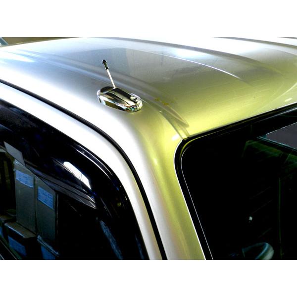 日産 DA16T キャリイ（NT100クリッパー/ミニキャブ共通）アンテナメッキカバー 軽トラ　メッキ パーツ