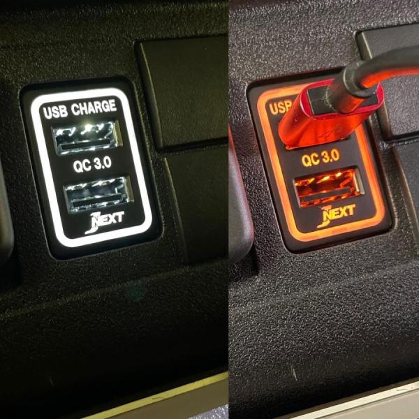 ダイハツ ハイゼットトラック ハイゼットカーゴ用 スマートUSBユニット