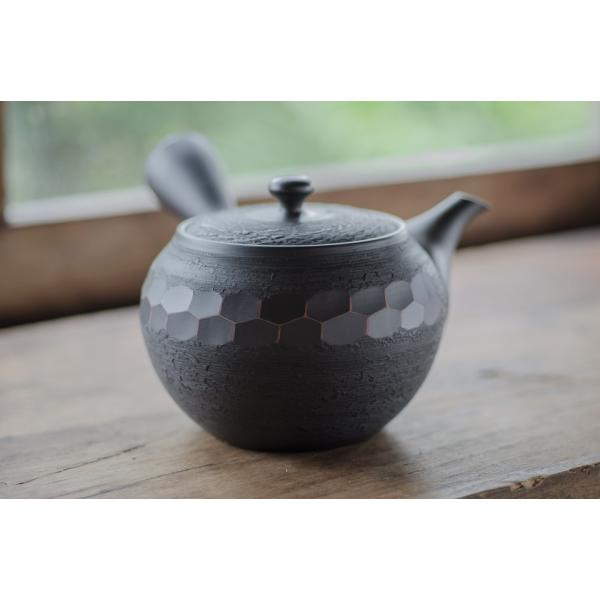 常滑焼き　手造り宝ひん急須 玉露用急須」 愛知県常滑産・玉光窯さんのつくる常滑急須・宝瓶