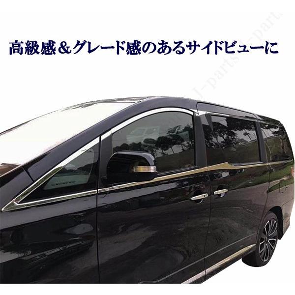 お求めやすく価格改定 ヴェルファイア系 アルファード 前期 後期 サイドメッキ メッキガーニッシュ 鏡面 メッキモール 22ピースセット かんたん貼り付け 自動車車体 新車 中古車 Indonesiadevelopmentforum Com