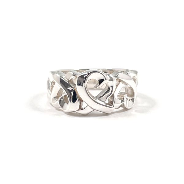 【美品】Tiffany ティファニーパロマピカソ トリプル リング約10号925 TIFFANY&Co.（ティファニー） 10号 リング・指輪 トリプル ラビング