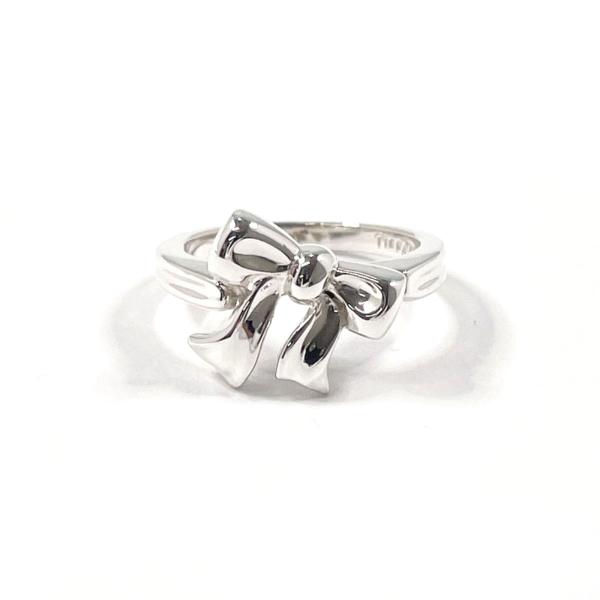 TIFFANY&Co.（ティファニー） 8号 リング・指輪 リボン シルバー925