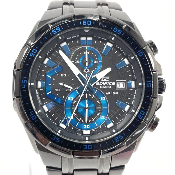 【稼働品】CASIO エディフィス メンズ クロノグラフ デイト 付属品 EDIFICE（CASIO） CASIO EDIFICE カシオ エディフィス クオーツ 腕時計