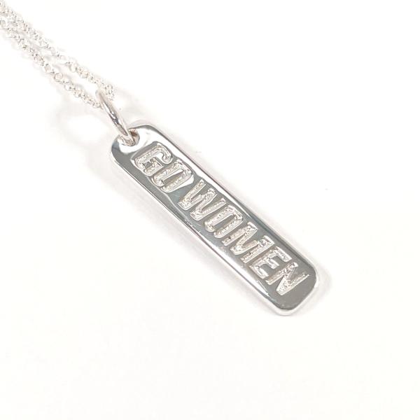 ティファニー TIFFANY&Co. ネックレス ペンダント GO WOMEN 2012  