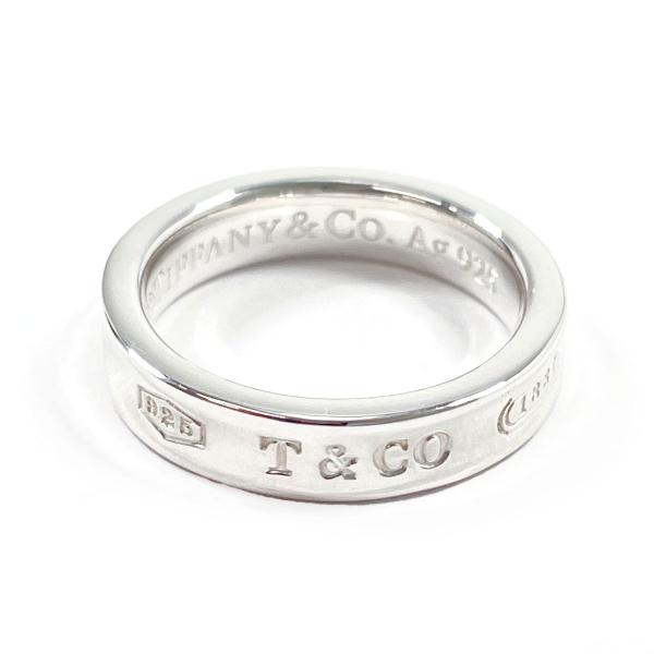 【美品】約6号 ティファニー Tiffany ナロー リング SV925 TIFFANY&Co.（ティファニー） 6号 リング・指輪 1837 ナロー シルバー