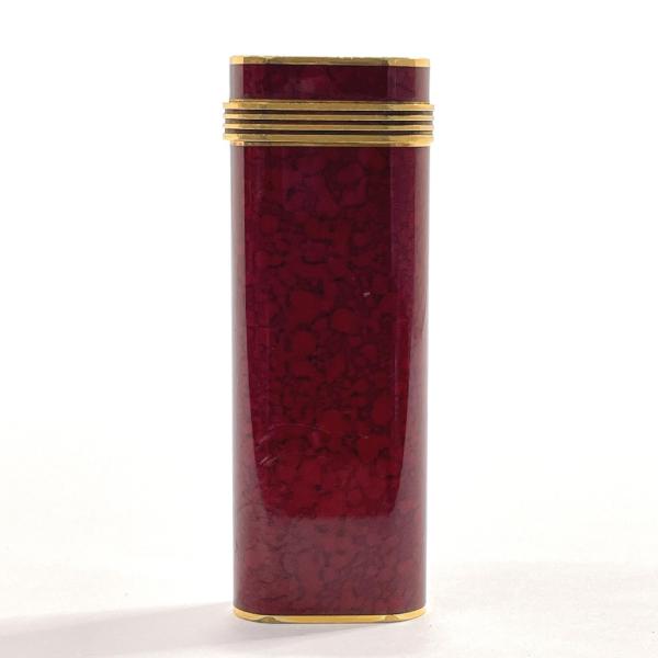 Cartier（カルティエ） ライター ガスライター メタル ボルドー 喫煙具