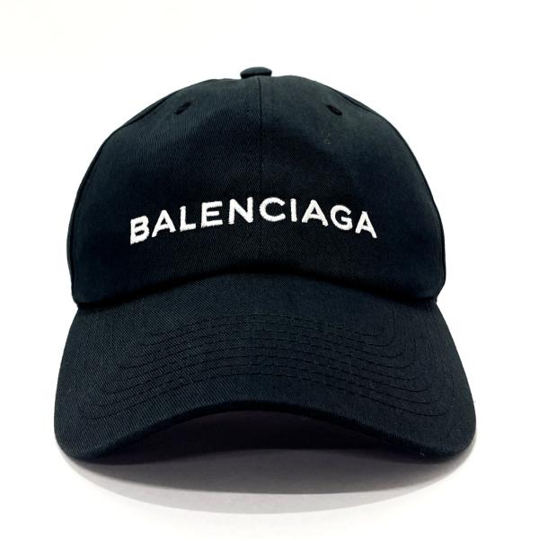 BALENCIAGA（バレンシアガ） キャップ 452245 コットン ブラック 帽子