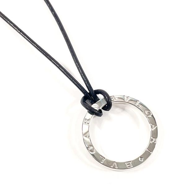 BVLGARI（ブルガリ） ネックレス 革紐付き ペンダントトップ