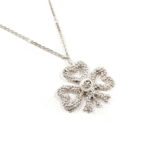 GUCCI 新品同様品　G刻印ハートネックレス　極美品　925シルバー GUCCI（グッチ） ネックレス ペンダント レディース シルバー925