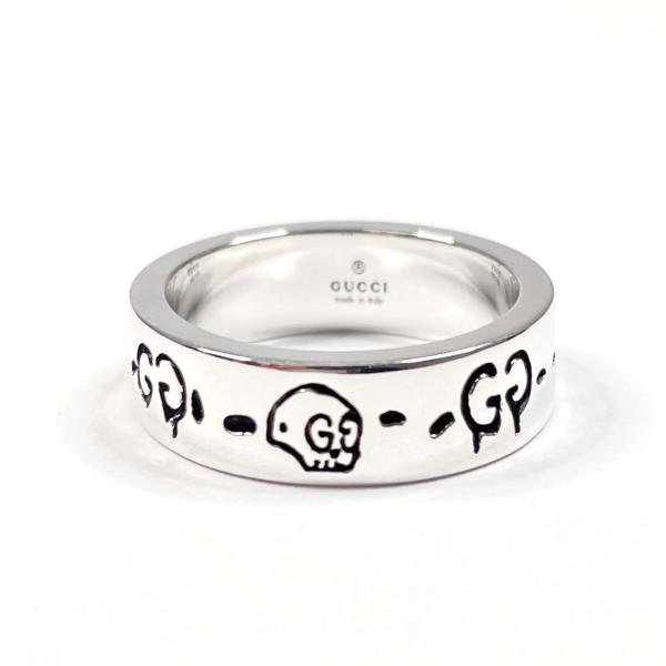 人気モデルGUCCI グッチ ゴースト スカル リング 10号 シルバー925 GUCCI（グッチ） 12号 リング・指輪 ゴースト スカル シルバー925