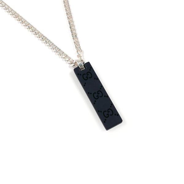 GUCCI グッチ ネックレス プレート タグ ボックスチェーン 925 GUCCI グッチ ネックレス プレート タグ ボックスチェーン 925 GUCCI