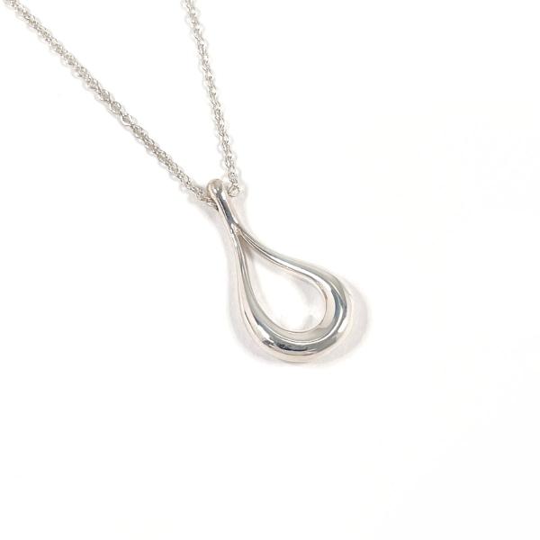 【美品】ティファニー ネックレス ティアロップ エルサペレッティシルバー 925 TIFFANY&Co.（ティファニー） ネックレス オープン ティアドロップ