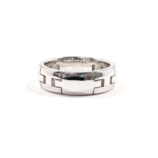 HERMES（エルメス） 8号 リング・指輪 ヘラクレス K18ホワイトゴールド