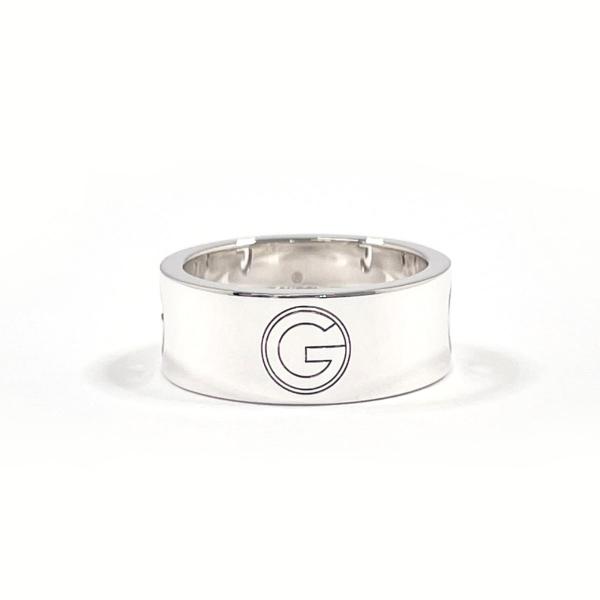 GUCCI（グッチ） 14.5号 リング・指輪 ロゴ カットアウト シルバー925