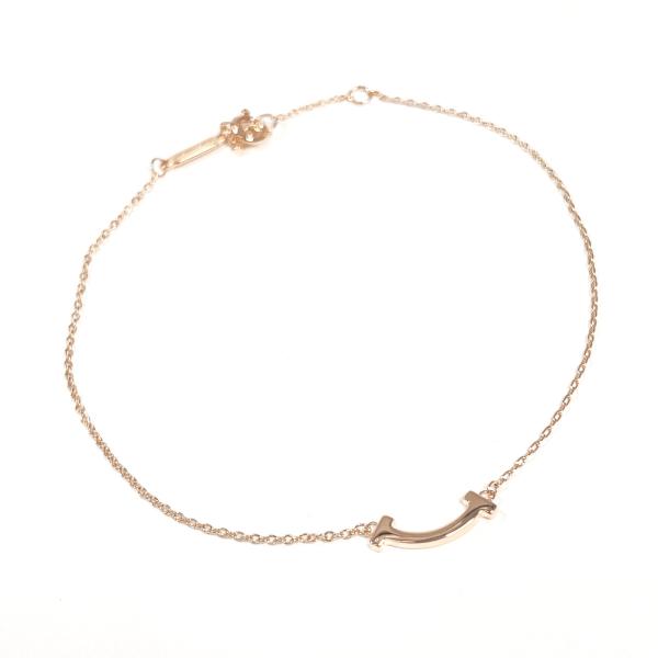 TIFFANY&Co.（ティファニー） ブレスレット Tスマイル ミニ K18ピンク