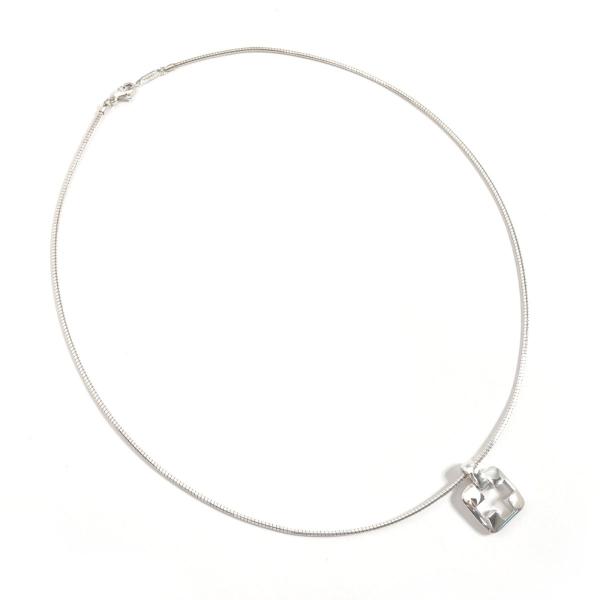 TIFFANY&Co.（ティファニー） ネックレス ピアストクロス オープン
