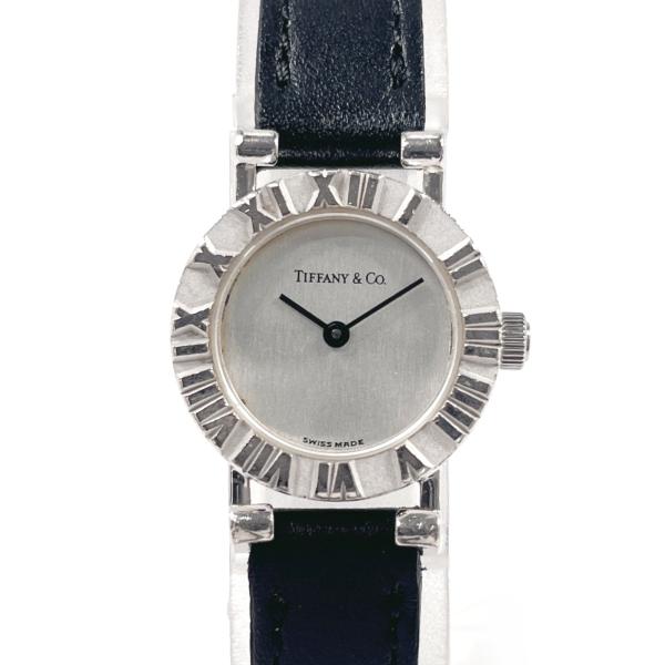 可動品✨Tiffany&co クォーツ 腕時計 シルバー　925 レディース TIFFANY&Co.（ティファニー） 腕時計 S0640 アトラス シルバー925