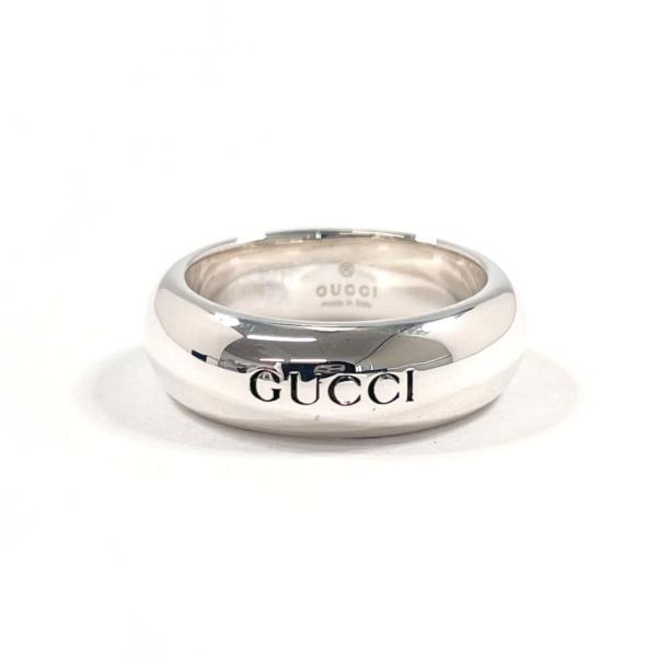GUCCI（グッチ） 10号 リング・指輪 ロゴ シルバー925 アクセサリー