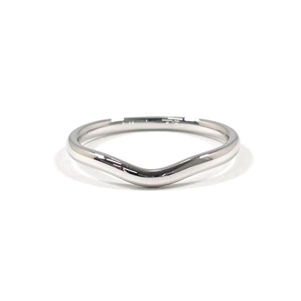 ティファニー TIFFANY&Co. カーブド バンドリング エルサ ペレッティ アクセサリー ジュエリー プラチナ リング・指輪 Pt950 シルバー TIFFANY&Co.（ティファニー） 16.5号 リング・指輪 カーブド バンド