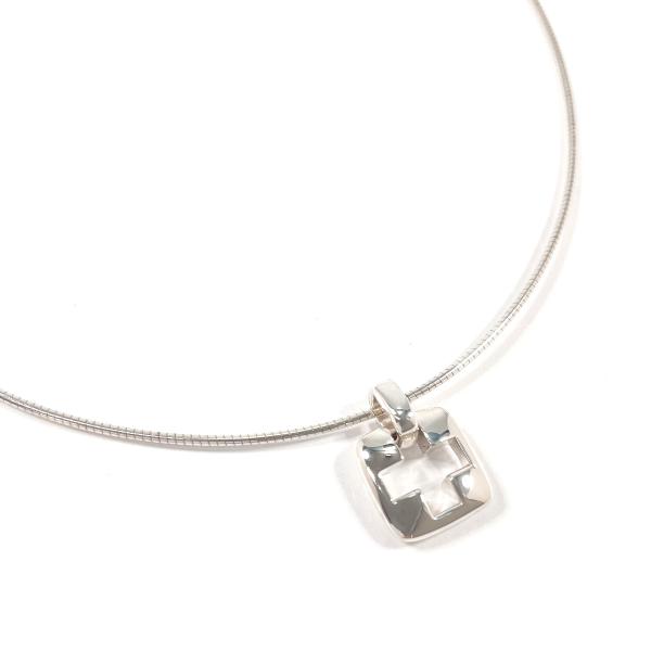 TIFFANY&Co.（ティファニー） ネックレス ピアスド クロス くり抜き